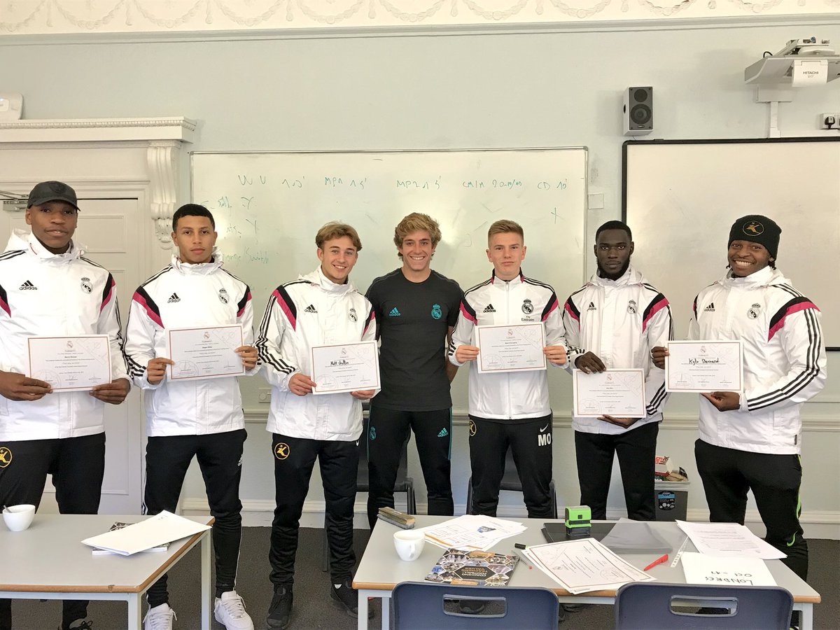 Real Madrid come to Croydon to up-skill the next crop of Kinetic coaches