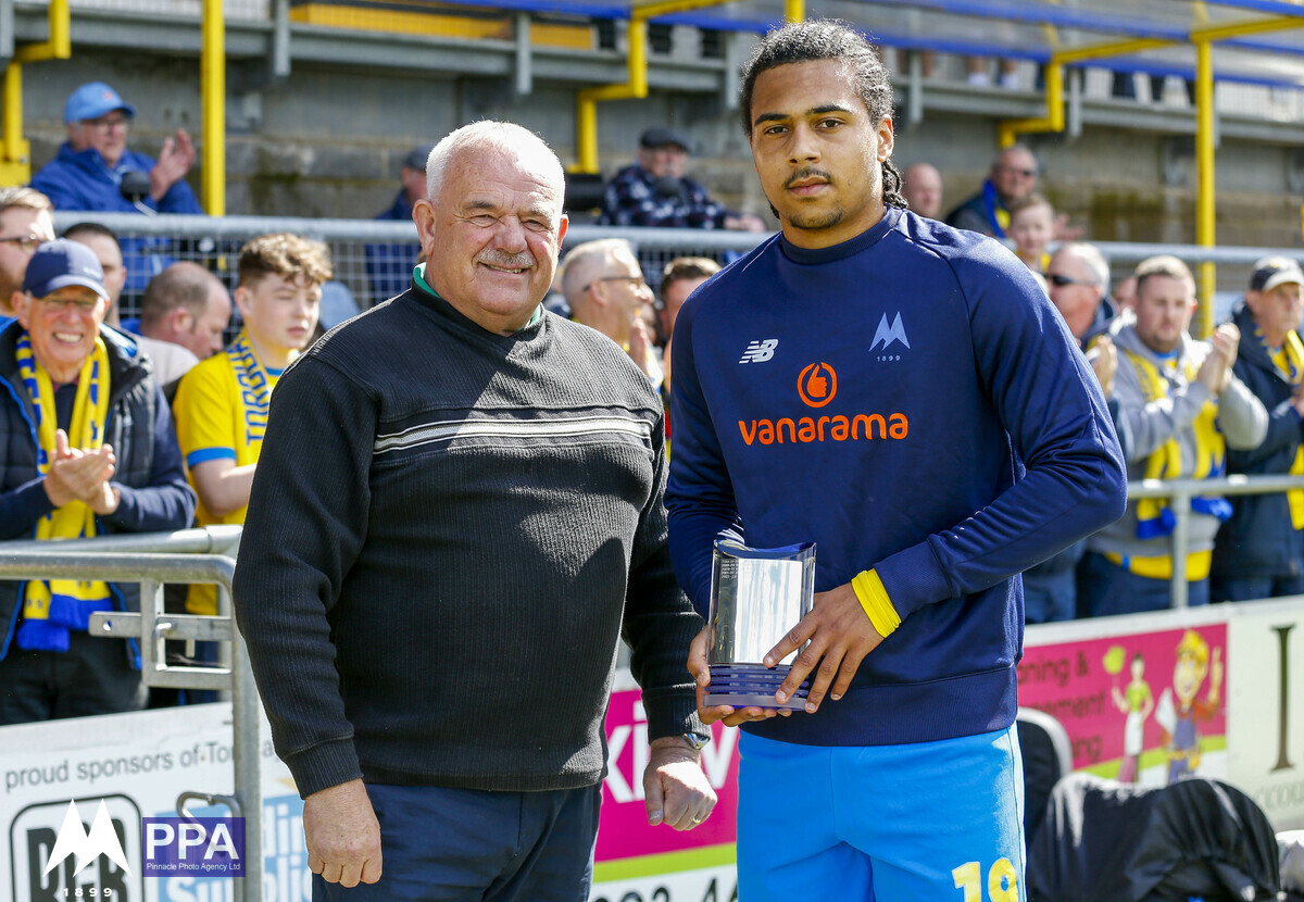 Nico Lawrence voted Torquay United Young Player of the Season