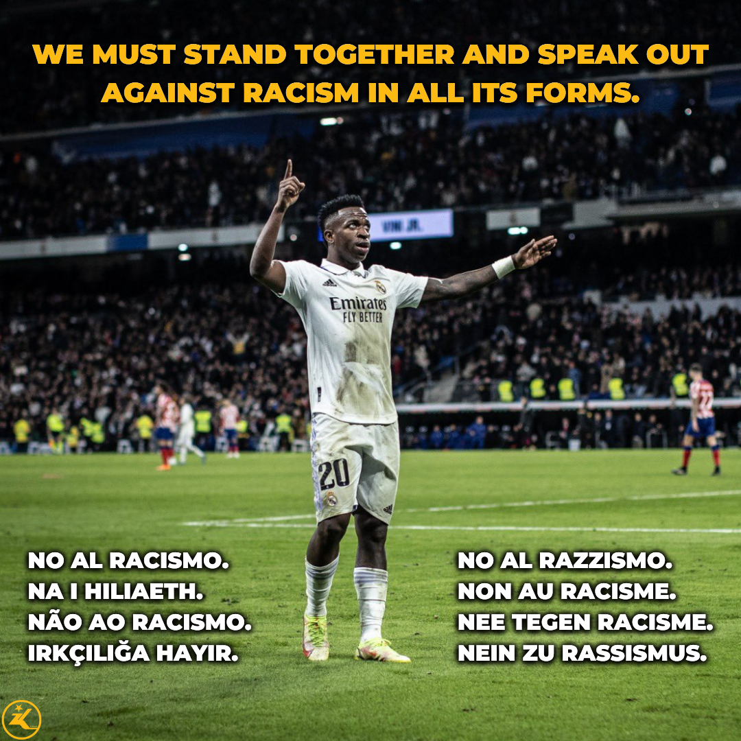 We stand with Vini & everyone who has experienced racism