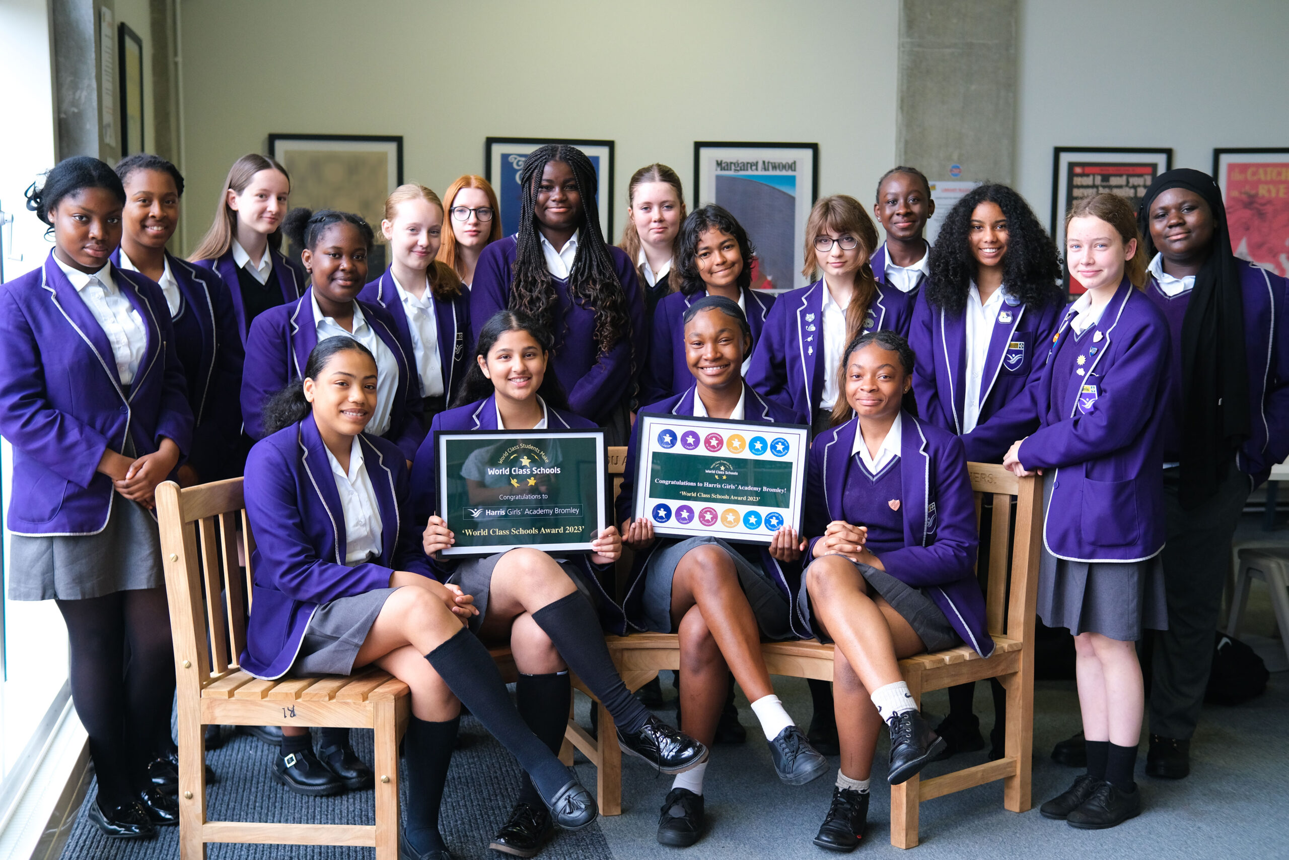 Harris Girls’ Academy Bromley accredited as a ‘World Class School 2023’ 