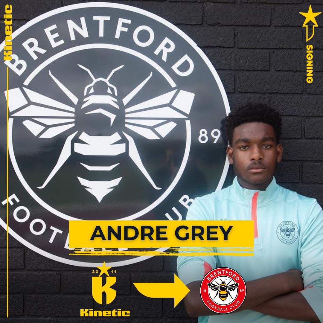 Andre Grey signs for Brentford FC